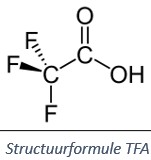 Structuurformule TFA